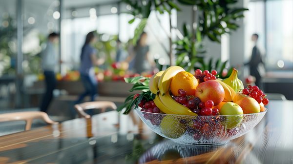 Boostez votre équipe avec des fruits au travail